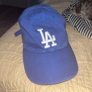 Youth Los Angeles Dodgers '47 Royal Team Logo Clean Up Adjustable Hat